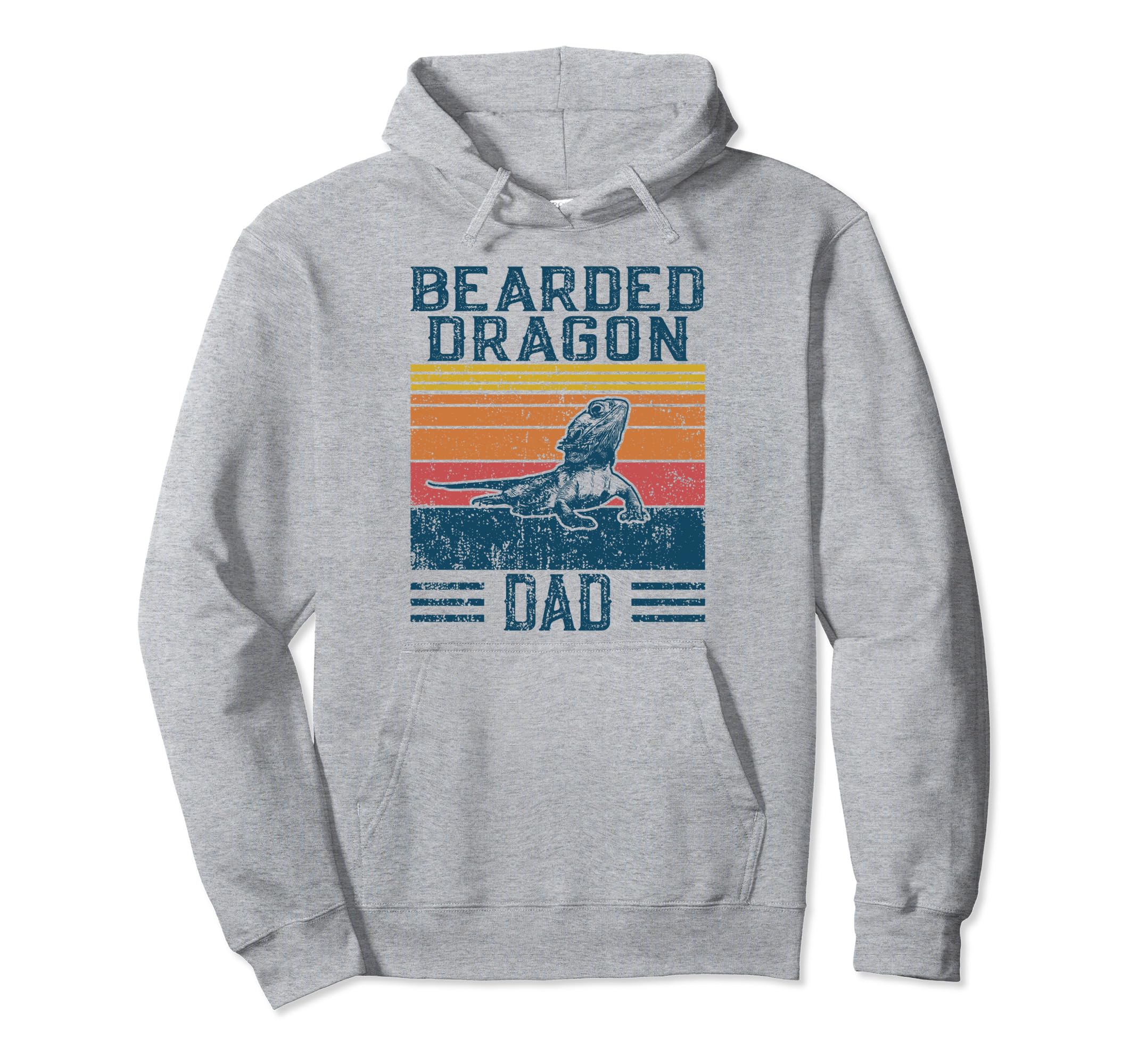 Best Bearded Dragon Dad Bearded Dragon Hoodie - Minimalist Print for Adults - T-Shirt, Sweatshirt, Hoodie