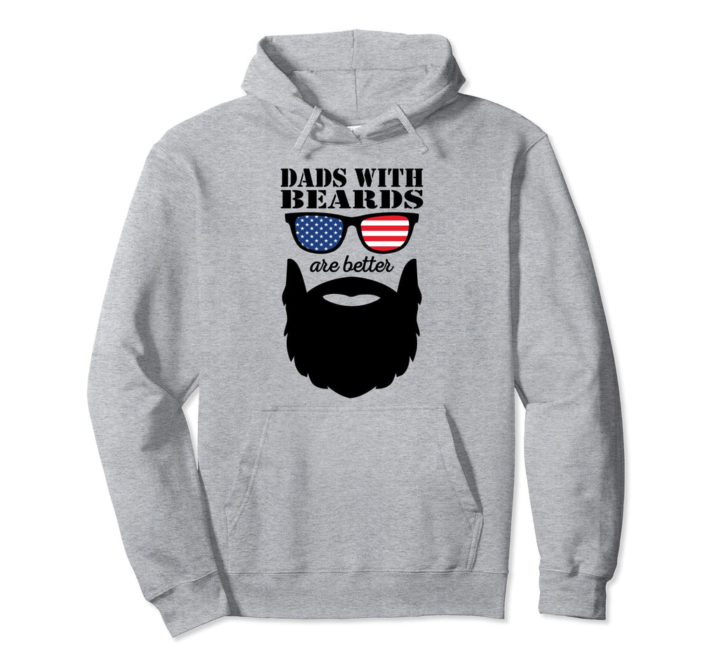 Bearded Dad Dads Beards Are Better Hoodie - Streetwear Style Men Women - T-Shirt, Sweatshirt, Hoodie