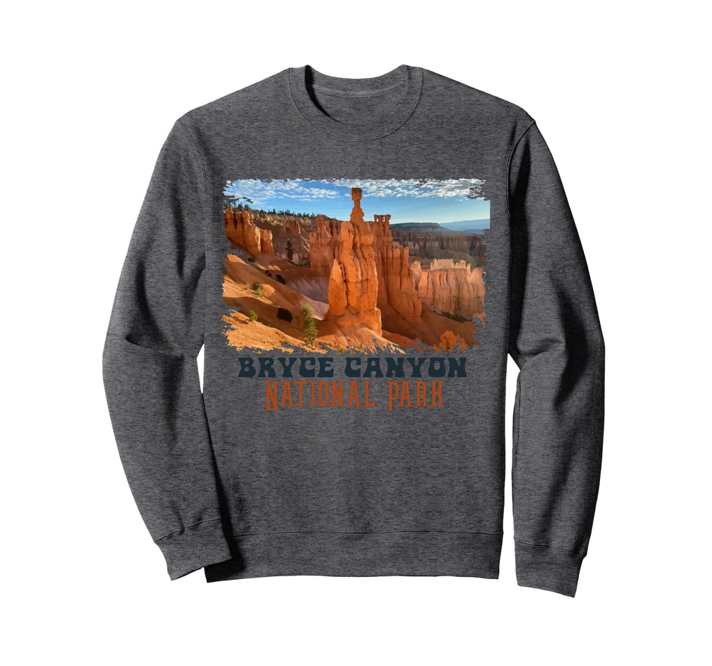 Bryce Canyon National Park Trail Sweatshirt - Trendy Graphic for Adults - T-Shirt, Sweatshirt, Hoodie
