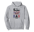 Trucker Best Trucking Dad Ever Hoodie - Casual Everyday Wear Men Women - T-Shirt, Sweatshirt, Hoodie