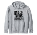 Mom Twins Dad Twins Gifts Hoodie - Unique Graphic Men Women - T-Shirt, Sweatshirt, Hoodie