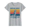 Dog Husky Dad Siberian Husky Dad T-Shirt - Aesthetic Graphic Unisex - T-Shirt, Sweatshirt, Hoodie