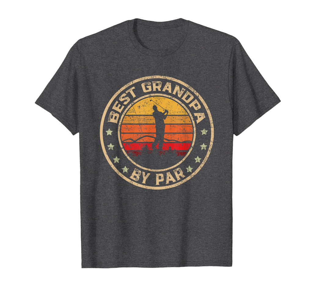 Best Grandpa Par Fathers Day Golf T-Shirt - Novelty Apparel Men Women - T-Shirt, Sweatshirt, Hoodie