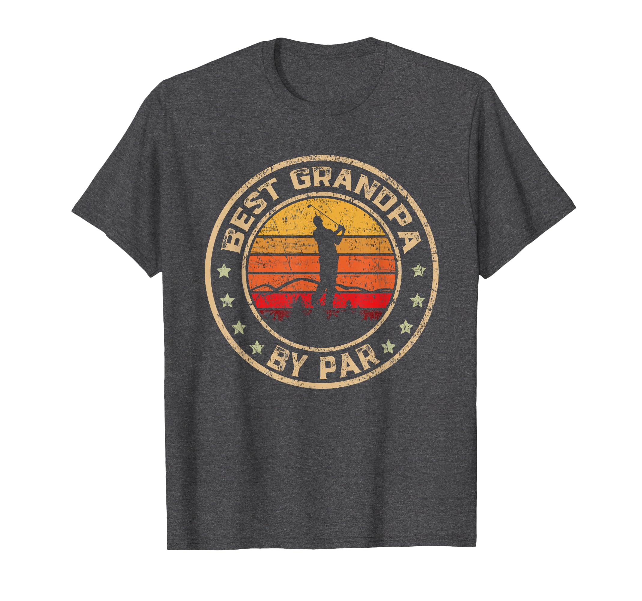 Best Grandpa Par Fathers Day Golf T-Shirt - Novelty Apparel Men Women - T-Shirt, Sweatshirt, Hoodie