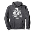That Football Line Dad Football Lineman Hoodie - Unique Graphic Men Women - T-Shirt, Sweatshirt, Hoodie