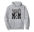 Soccer Mom Mother Family Hoodie - Graphic Print for Adults - T-Shirt, Sweatshirt, Hoodie