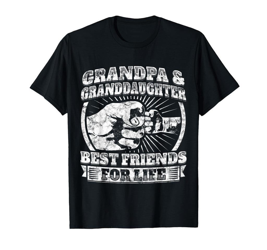 Grandpa Granddaughter Gift Family T-Shirt - Trendy Graphic Men Women - T-Shirt, Sweatshirt, Hoodie
