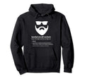 Bearded Aircraft Mechanic Funny Hoodie - Aesthetic Graphic Men Women - T-Shirt, Sweatshirt, Hoodie