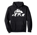 Papa Father Bear 4 Cub Mothers Day Hoodie - Streetwear Style Men Women - T-Shirt, Sweatshirt, Hoodie