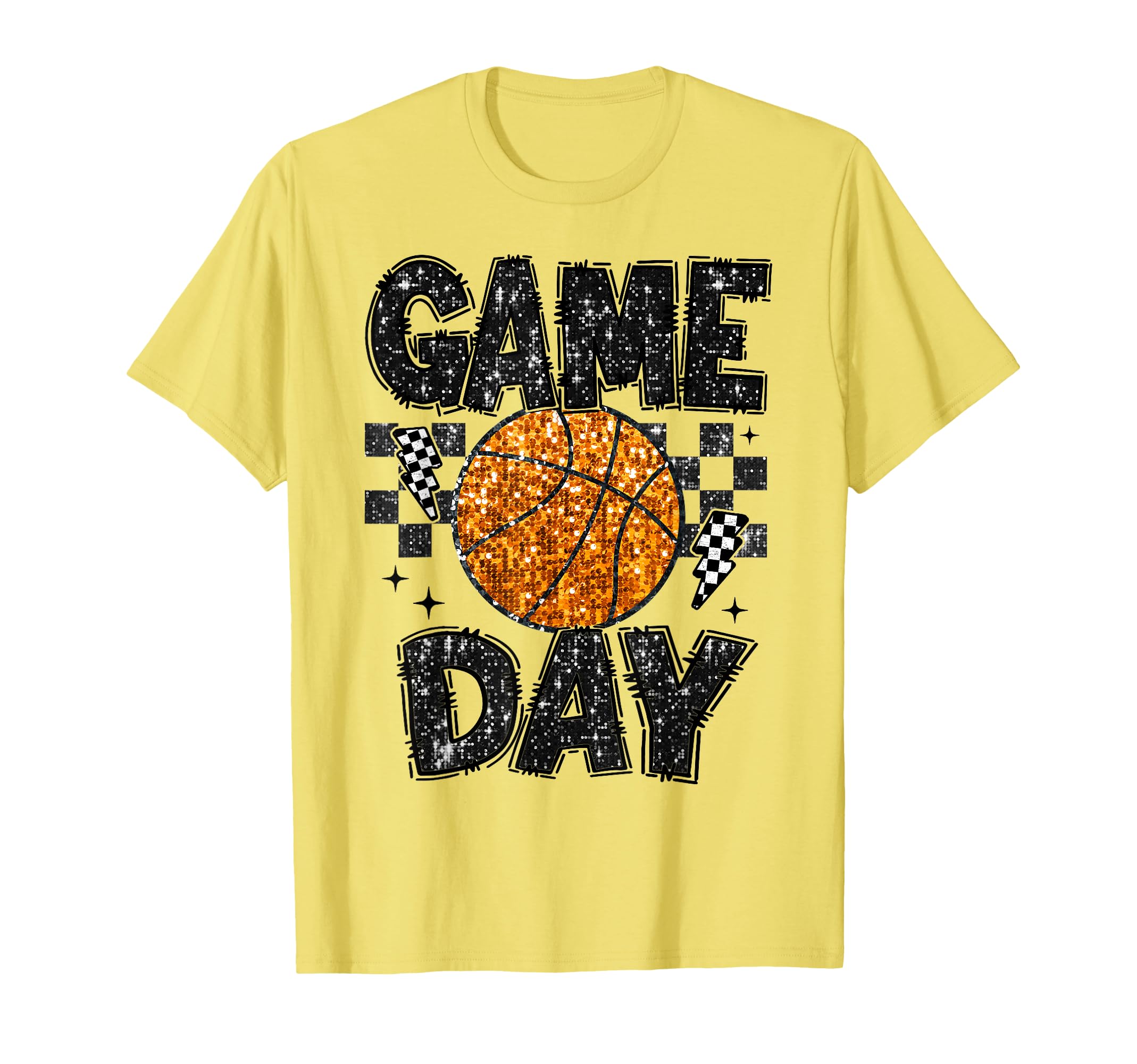 Game Day Basketball Life Mama Mom T-Shirt - Graphic Print for Adults - T-Shirt, Sweatshirt, Hoodie
