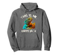 This Is My Happy Face Funny Pet Hoodie - Fun Novelty Design Men Women - T-Shirt, Sweatshirt, Hoodie