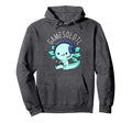 Gamesolotl Axolotl Gamer Anime Gifts Hoodie - Streetwear Style for Adults - T-Shirt, Sweatshirt, Hoodie