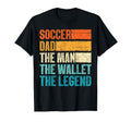 Soccer Dad Wallet Legend Fathers Day T-Shirt - Casual Everyday Wear Unisex - T-Shirt, Sweatshirt, Hoodie