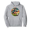 Uncle Sam Playing Soccer America Hoodie - Novelty Apparel Unisex - T-Shirt, Sweatshirt, Hoodie