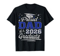 Proud Dad Class 2026 Graduate Senior T-Shirt - Minimalist Print for Adults - T-Shirt, Sweatshirt, Hoodie