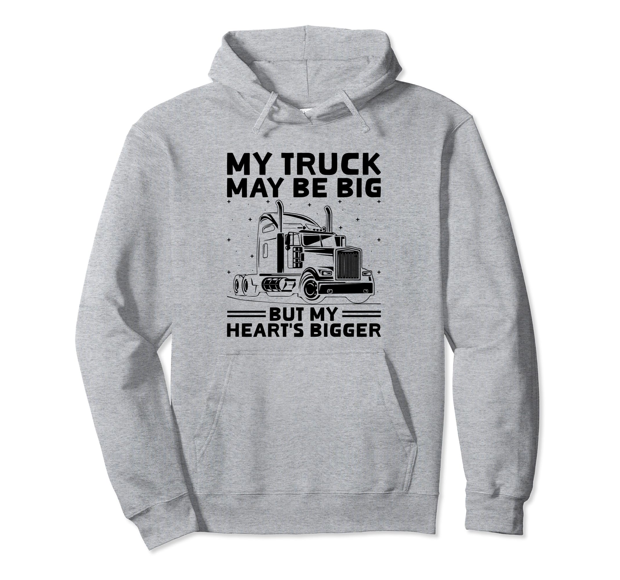 Trucker Driving Dad Trucker Father Hoodie - Aesthetic Graphic for Adults - T-Shirt, Sweatshirt, Hoodie