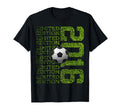 2016 Soccer 10Th Birthday T-Shirt - Unique Graphic Unisex - T-Shirt, Sweatshirt, Hoodie