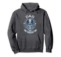 Dad Shirts Dads Myth Legend Cycle Skull Hoodie - Trendy Graphic for Adults - T-Shirt, Sweatshirt, Hoodie