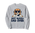 Best Beagle Dad Ever Funny Hound Sweatshirt - Aesthetic Graphic for Adults - T-Shirt, Sweatshirt, Hoodie