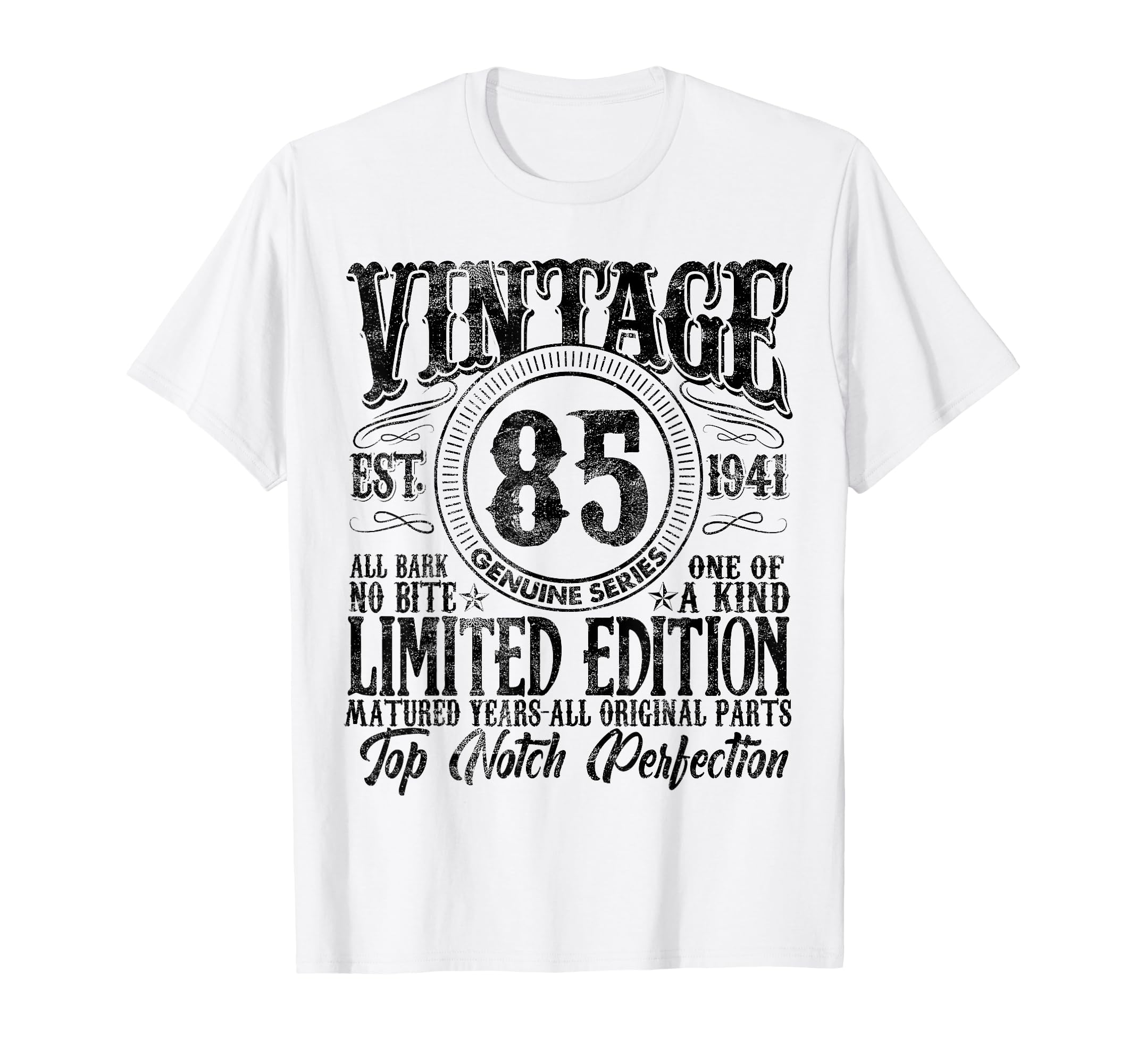 85 Year Old Gifts 1941 85Th Birthday T-Shirt - Fun Novelty Design Unisex - T-Shirt, Sweatshirt, Hoodie