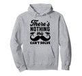 This Mustache Solves Everything Hoodie - Casual Everyday Wear Men Women - T-Shirt, Sweatshirt, Hoodie