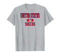 United States Soccer Varsity Gray T-Shirt - Minimalist Print for Adults - T-Shirt, Sweatshirt, Hoodie