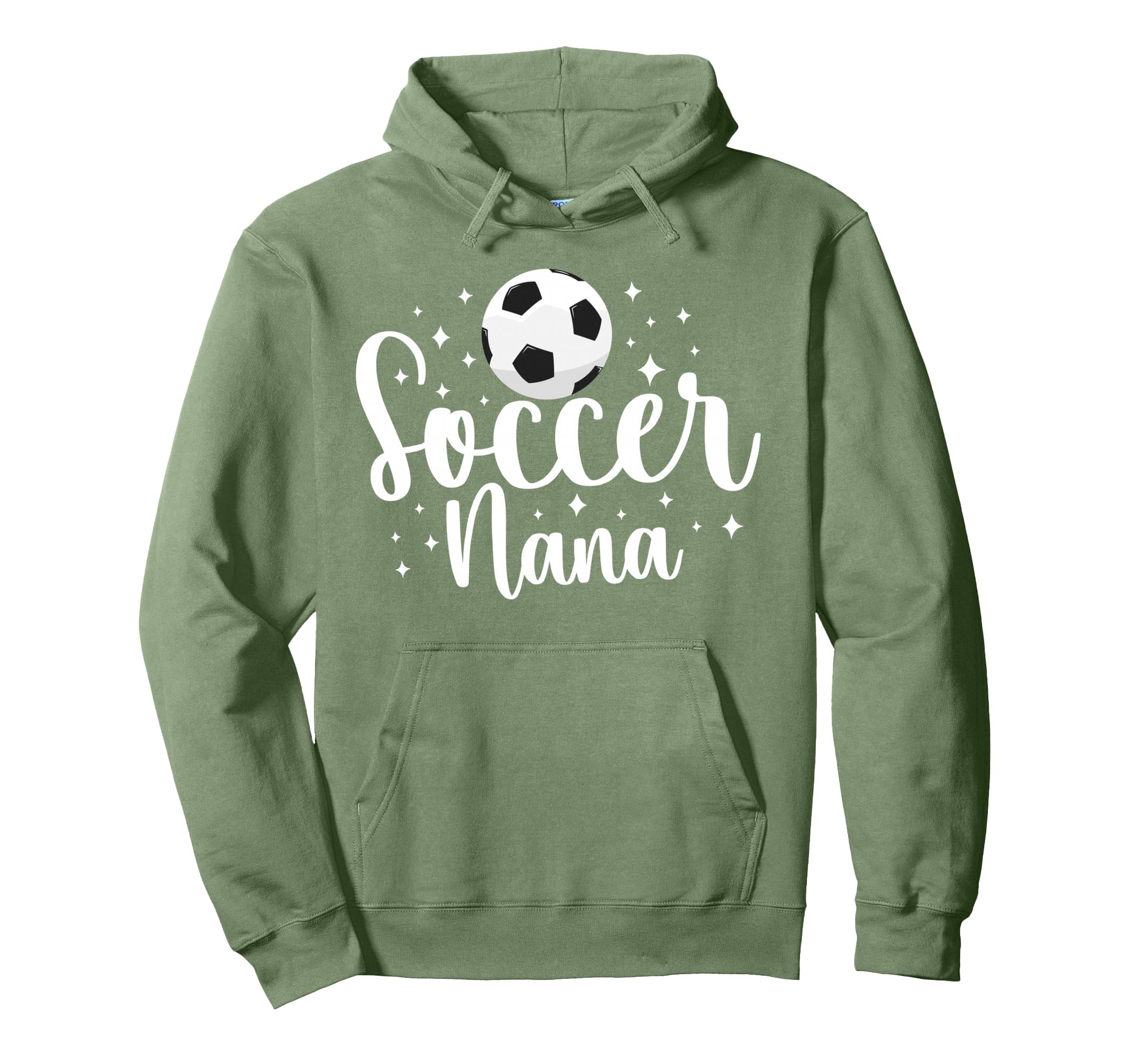 Soccer Nana Grandma Proud Nana Soccer Hoodie - Streetwear Style for Adults - T-Shirt, Sweatshirt, Hoodie
