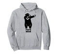 Papa Bear Dabbing Father And Dads Hoodie - Casual Everyday Wear Men Women - T-Shirt, Sweatshirt, Hoodie