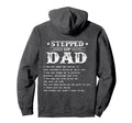 Stepped Up Dad One Who Made Choice To Hoodie - Unique Graphic Men Women - T-Shirt, Sweatshirt, Hoodie
