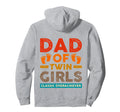 Dad Twin Overachiever Funny Twin Dad Hoodie - Custom Art Print Men Women - T-Shirt, Sweatshirt, Hoodie
