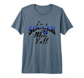 Mom Soccer Lover Soccer Mom Gift Blue T-Shirt - Unique Graphic Men Women - T-Shirt, Sweatshirt, Hoodie