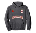 England Football Team Number 10 English Hoodie - Novelty Apparel Men Women - T-Shirt, Sweatshirt, Hoodie