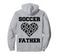 Soccer Father Family Matching Sport Lover Hoodie - Unique Graphic Unisex - T-Shirt, Sweatshirt, Hoodie