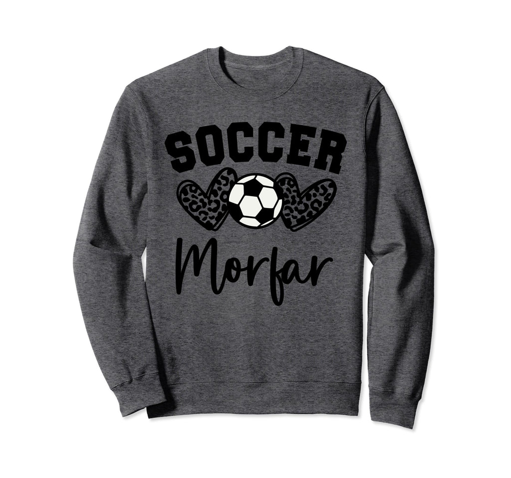 Soccer Morfar Matching Family Soccer Sweatshirt - Graphic Print Unisex - T-Shirt, Sweatshirt, Hoodie