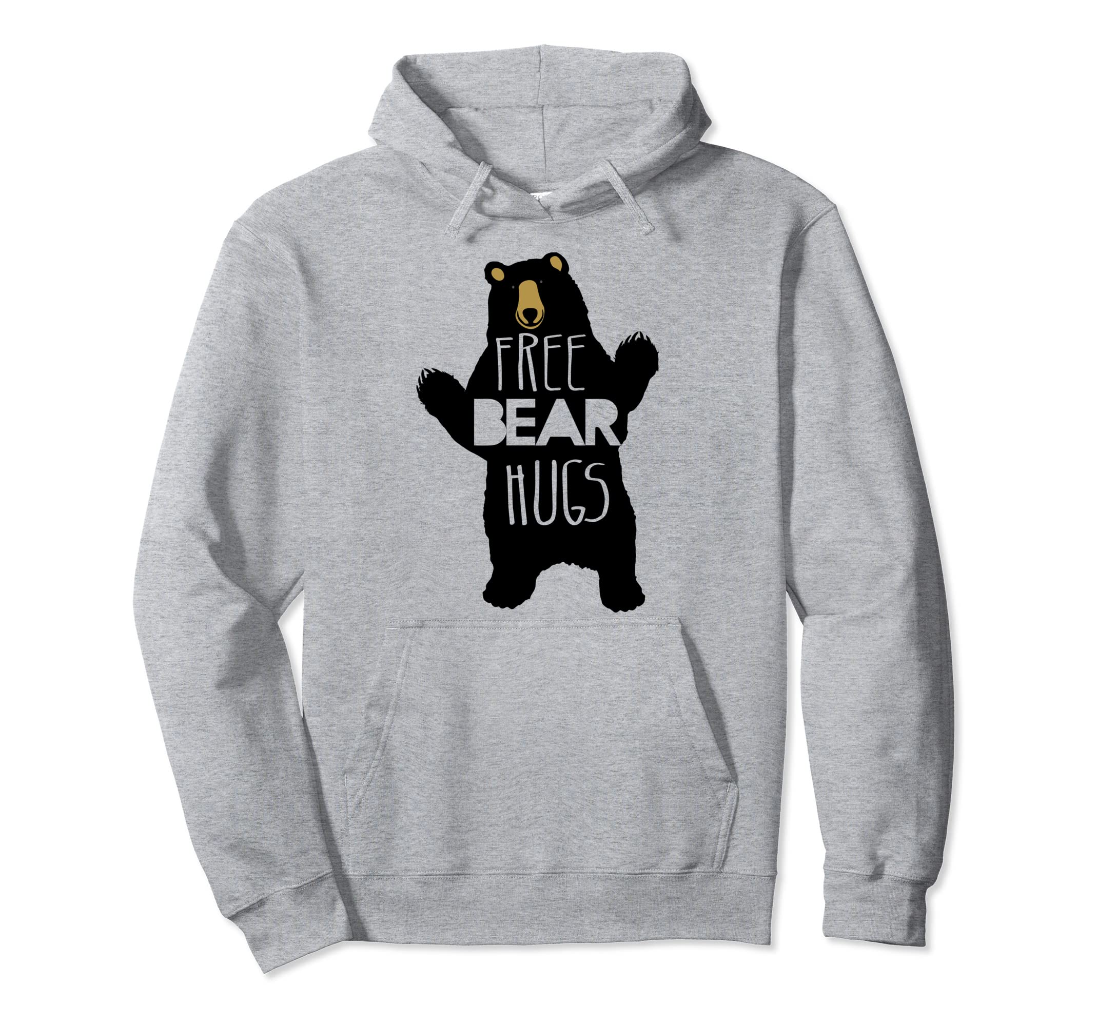 Free Bear Hugs Funny Bear Bear Sweatshirt - Minimalist Print Men Women - T-Shirt, Sweatshirt, Hoodie