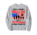 Im Dad Single Dad And Veteran Grandpa Sweatshirt - Custom Art Print Unisex - T-Shirt, Sweatshirt, Hoodie