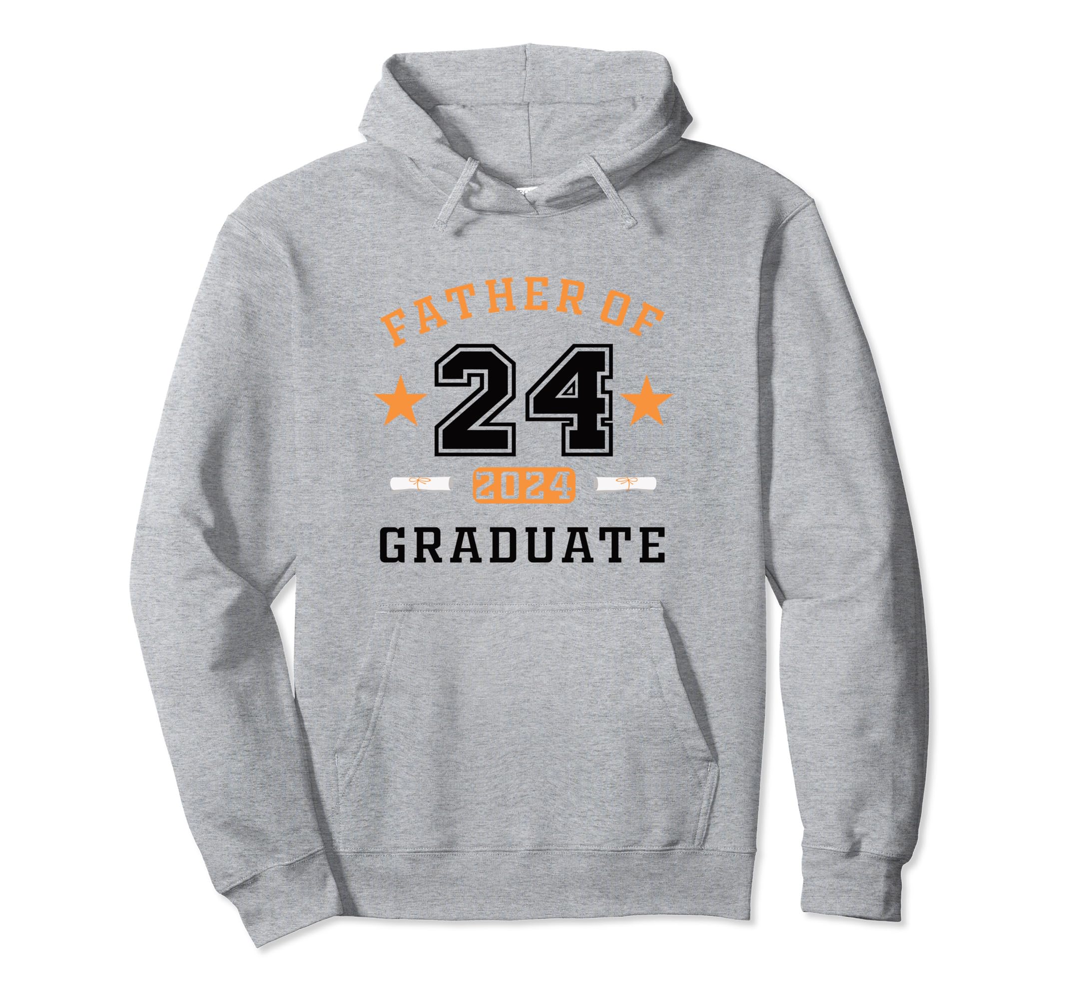 Father 2024 Graduate Mens Proud Dad 2024 Hoodie - Minimalist Print Unisex - T-Shirt, Sweatshirt, Hoodie