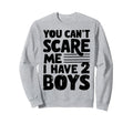 Daddy Two Sons Funny Dad 2 Sweatshirt - Minimalist Print Men Women - T-Shirt, Sweatshirt, Hoodie