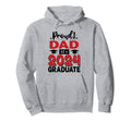 Proud Dad Class 2024 Graduate Senior Hoodie - Casual Everyday Wear Unisex - T-Shirt, Sweatshirt, Hoodie