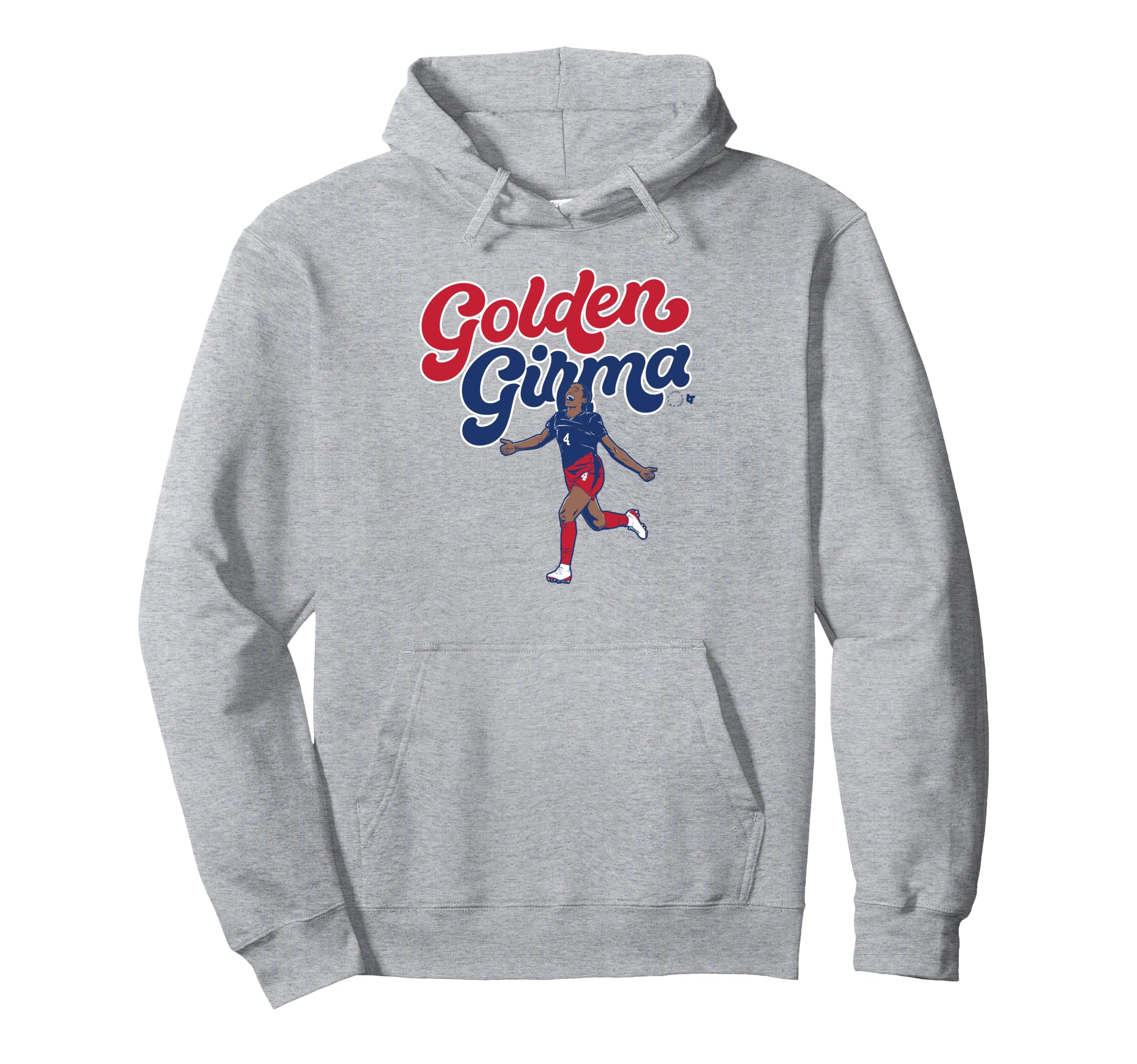 Naomi Girma Golden Girma Usa Soccer Hoodie - Trendy Graphic Men Women - T-Shirt, Sweatshirt, Hoodie