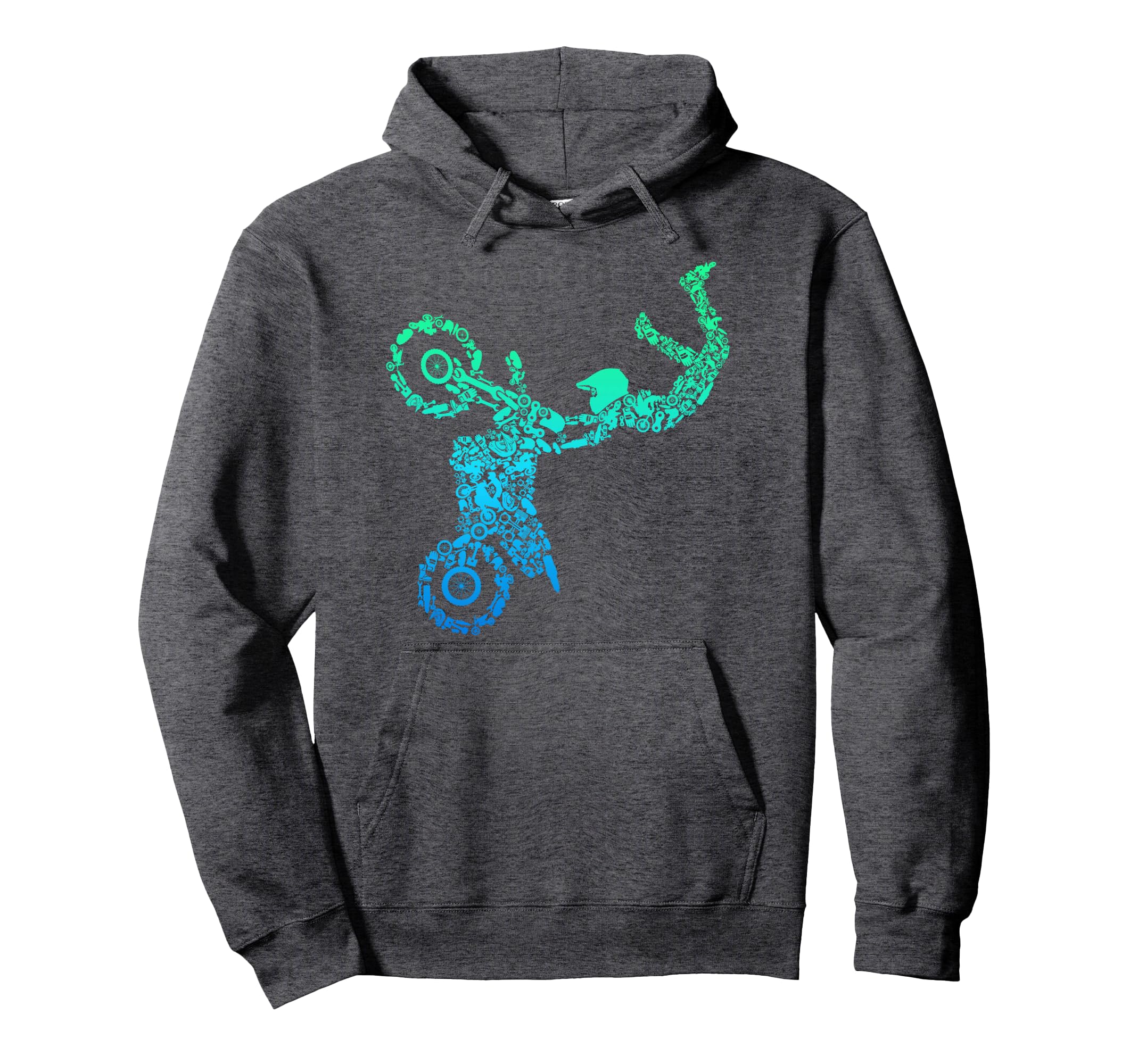 Motocross Enduro Supermoto Bike Dirt Hoodie - Aesthetic Graphic Men Women - T-Shirt, Sweatshirt, Hoodie