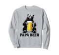 Papa Beer Dad Gifts Bear Beer Sweatshirt - Streetwear Style Men Women - T-Shirt, Sweatshirt, Hoodie