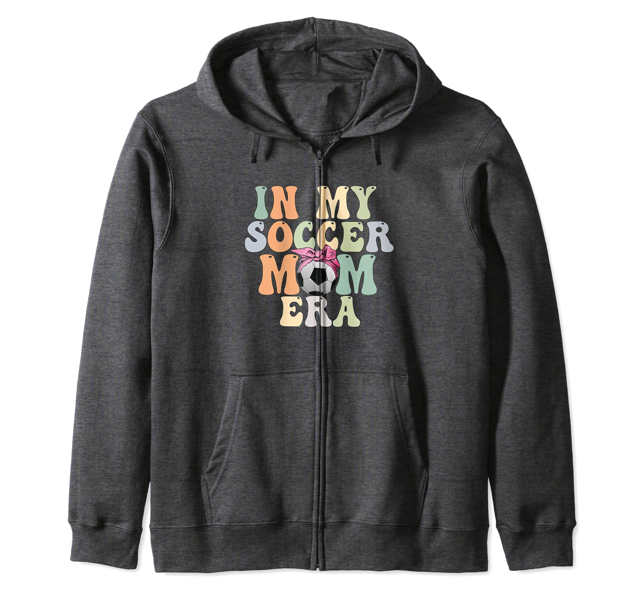 Groovy My Soccer Mom Era Hoodie - Minimalist Print Unisex - T-Shirt, Sweatshirt, Hoodie