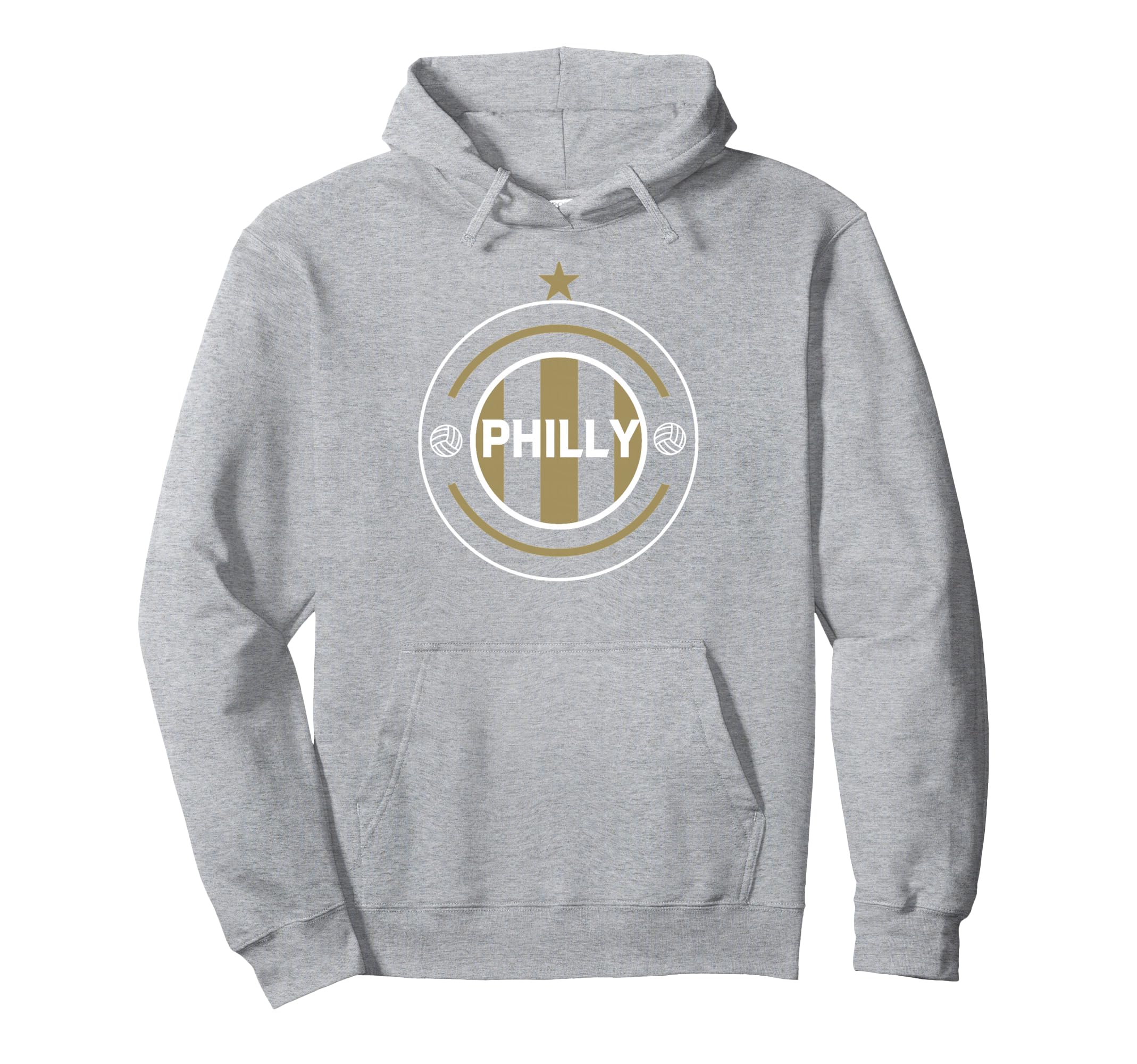 Philadelphia Soccer Jersey Crest Hoodie - Graphic Print for Adults - T-Shirt, Sweatshirt, Hoodie