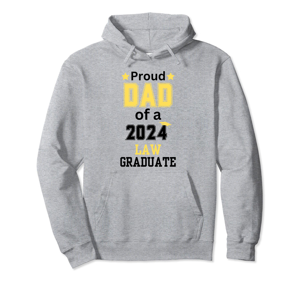 Proud Dad Class 2024 Law Graduate Hoodie - Aesthetic Graphic for Adults - T-Shirt, Sweatshirt, Hoodie