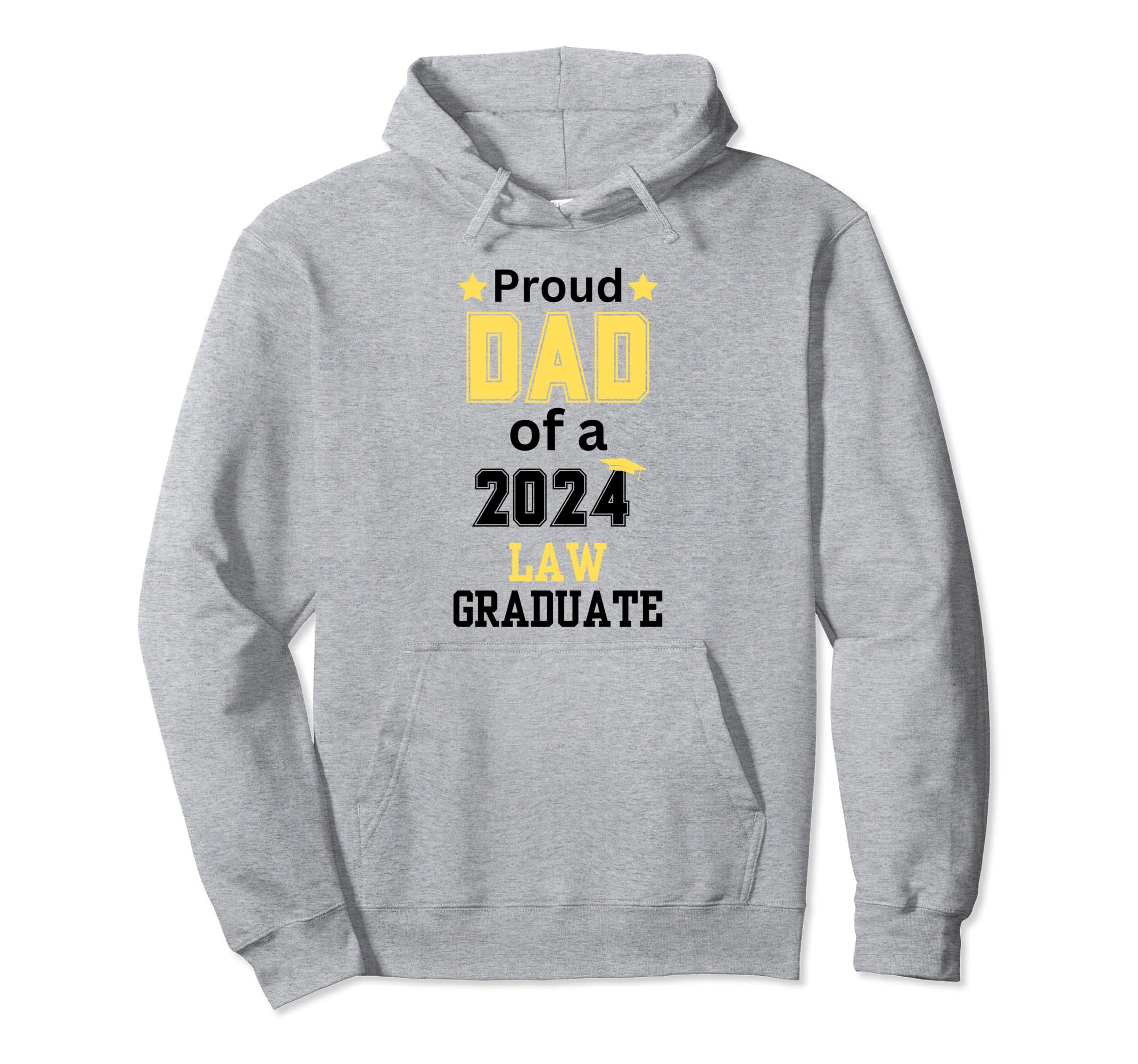Proud Dad Class 2024 Law Graduate Hoodie - Aesthetic Graphic for Adults - T-Shirt, Sweatshirt, Hoodie