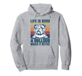 Bulldog Gifts Dog Dad Dog Mom English Hoodie - Trendy Graphic Unisex - T-Shirt, Sweatshirt, Hoodie