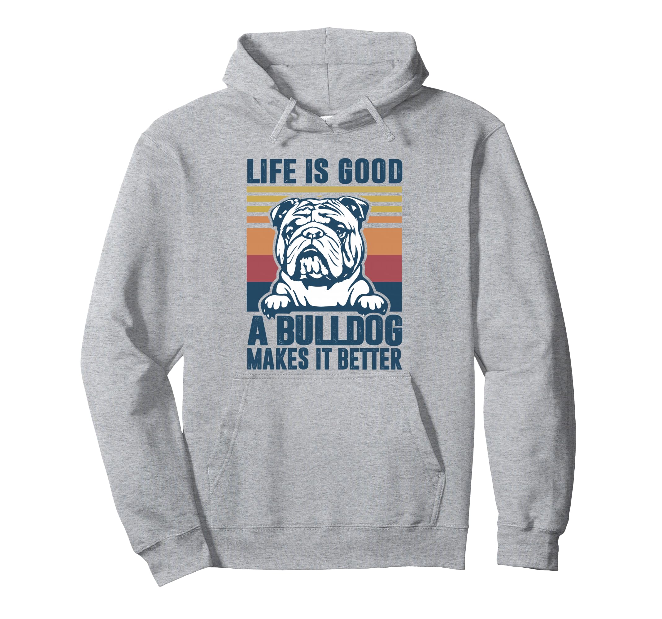 Bulldog Gifts Dog Dad Dog Mom English Hoodie - Trendy Graphic Unisex - T-Shirt, Sweatshirt, Hoodie
