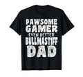 Pawsome Gamer Even Better Bullmastiff T-Shirt - Minimalist Print Men Women - T-Shirt, Sweatshirt, Hoodie