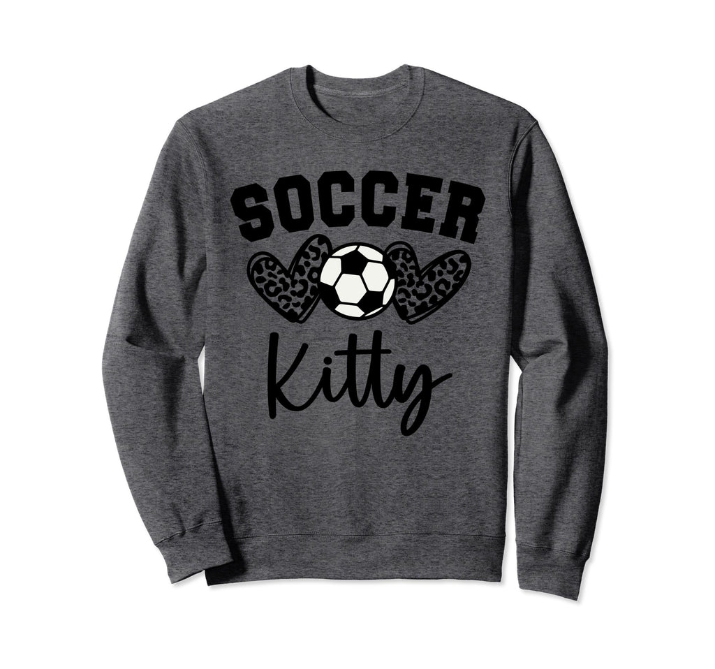Soccer Kitty Matching Family Sweatshirt - Custom Art Print for Adults - T-Shirt, Sweatshirt, Hoodie